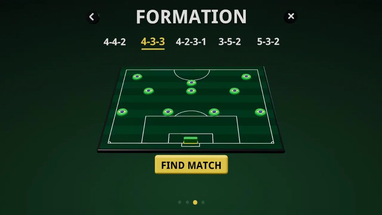 OPSTELLING: Brazilië opgesteld in 4-3-3, ZOEK WEDSTRIJD eronder